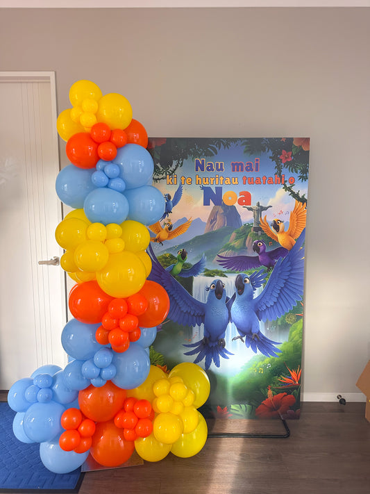 CUSTOM BACKDROP
