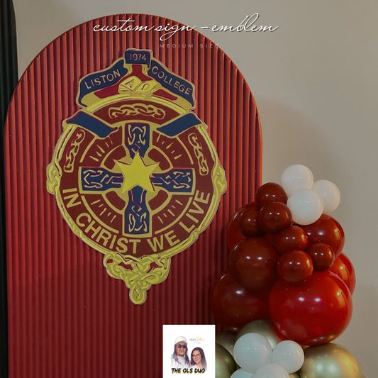 CUSTOM SIGN ~ EMBLEM